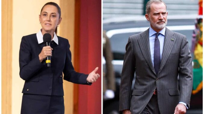 Sheinbaum celebra el «gesto de acercamiento» del rey Felipe VI tras sus palabras sobre la Conquista