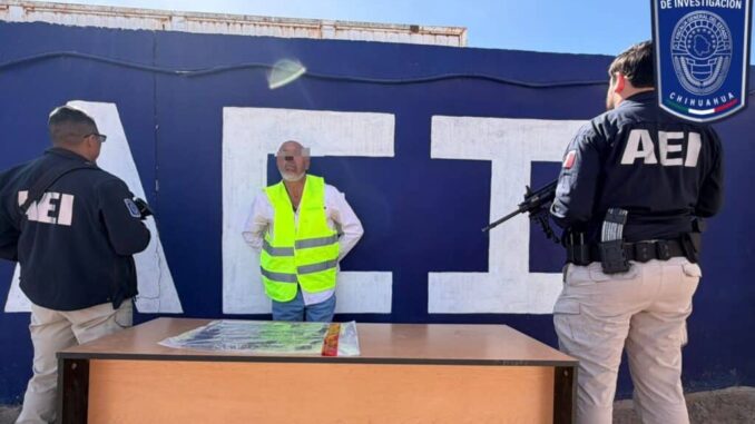 Detiene AEI a sujeto con 275 cartuchos útiles en Puerto Palomas de Villa
