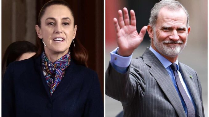 Sheinbaum confirma que invitó al rey Felipe VI y «a todos los países del mundo»