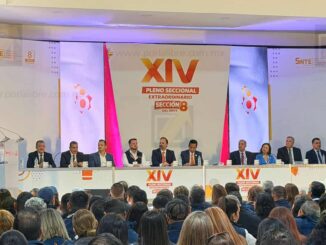 Aprueba por unanimidad la estructura sindical los informes del XIV Pleno Seccional Extraordinario de la Sección 8 del SNTE