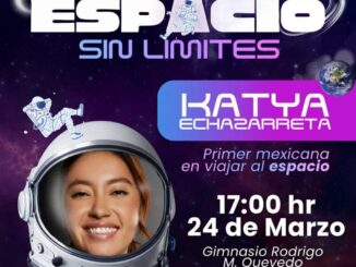 Invitan a conferencia de primera astronauta mexicana Katya Echazarreta