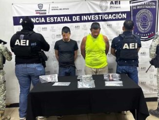 Durante cateo, aseguró AEI, DEFENSA y GN, 119 dosis de cristal – Fiscalía General del Estado de Chihuahua