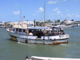 Convoy Nuestra América zarpa desde México hacia Cuba en medio de retrasos por mal tiempo