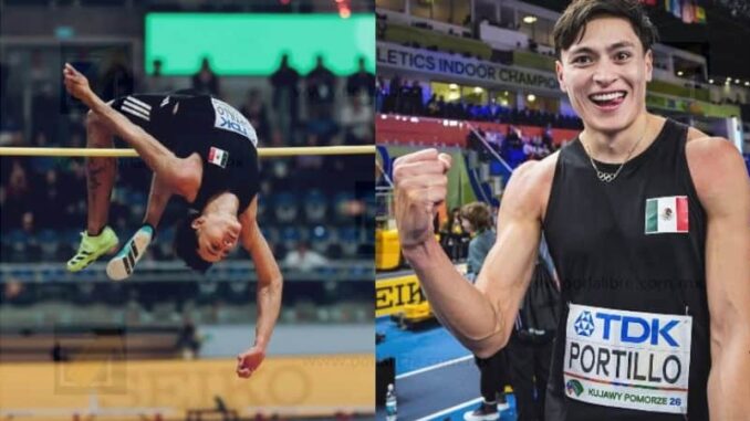 Reconoce alcalde a Erick Portillo campeón en el Mundial de Atletismo Indoor en Polonia
