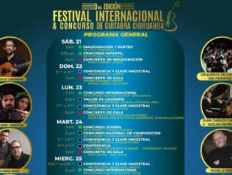 Inicia el Festival Internacional de Guitarra; una semana llena de música en Chihuahua Capital