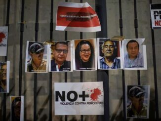 Urgen a México a actuar frente a la «impunidad» en los crímenes contra periodistas