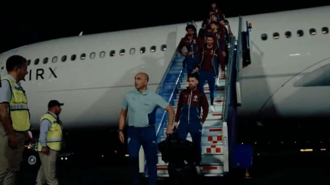 Portugal llega a Cancún, Quintana Roo, de cara a su juego ante México