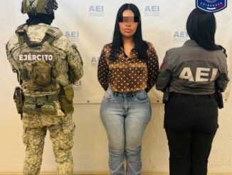 Captura FGE Zona Sur a mujer implicada en la desaparición de dos personas en Parral