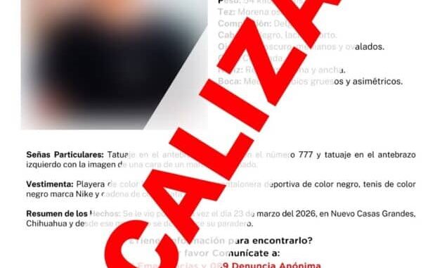 Localizan sano y salvo a adolescente reportado como ausente