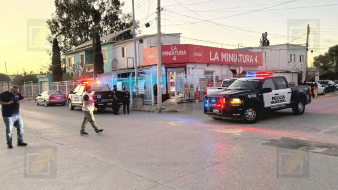 Reportan un baleado en la colonia Rigoberto Quiroz; estaba golpeado y ebrio