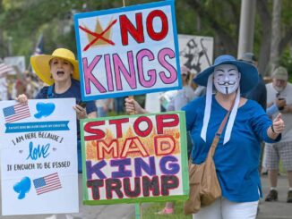 Comienzan las mayores protestas de ‘No Kings’ contra Trump, la guerra en Irán y el ICE