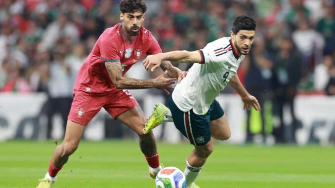 México y Portugal empatan en la reapertura del Estadio Banorte