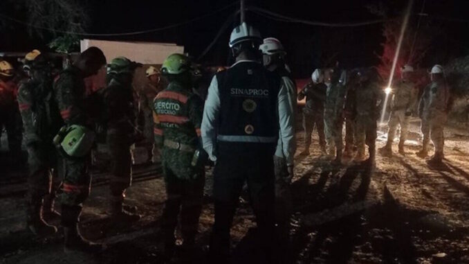 Más de 300 elementos se suman a la búsqueda de los mineros atrapados en Sinaloa