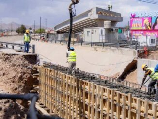 Realiza Marco Bonilla recorrido de supervisión en puentes viales que construye Municipio