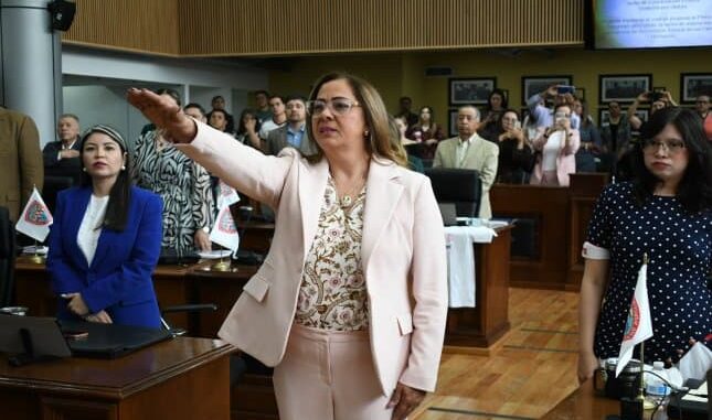 Rinde Protesta de Ley Ada Miriam Aguilera Mercado como titular de la CEDH