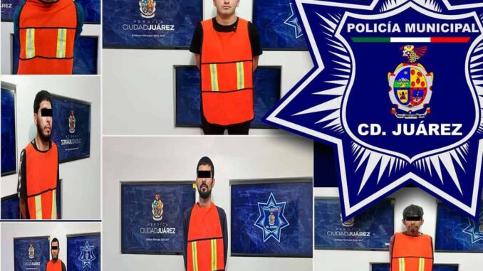 Detienen a seis con orden de aprehensión