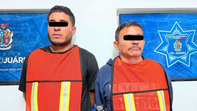 Detienen a dos con droga y celulares robados