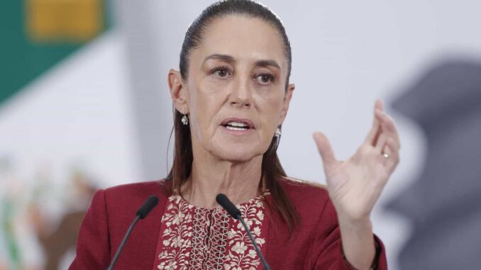 Sheinbaum rechaza que la crisis de desaparecidos en México sea un crimen de lesa humanidad