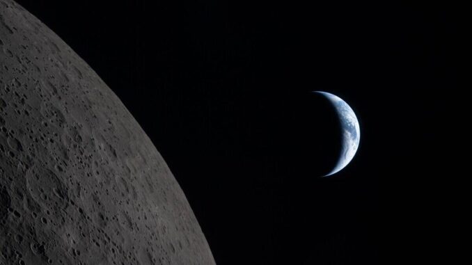 La NASA comparte imágenes capturadas por Artemis II en la cara oculta de la Luna