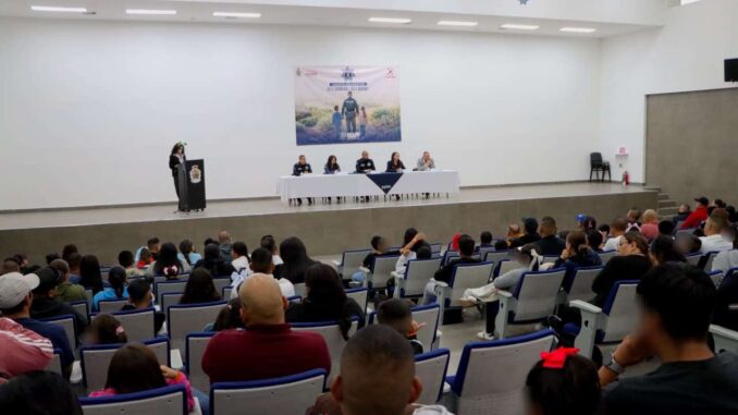 Impulsan bienestar emocional de policías con evento junto a sus hijos