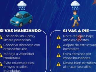 Prevén continuidad de lluvias en la capital 