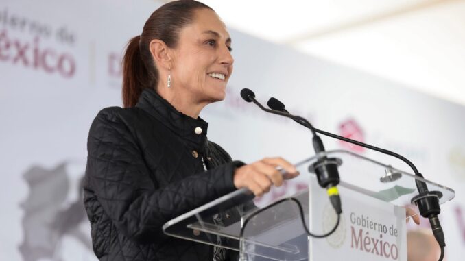 Cuarta Transformación se dedica a la felicidad del pueblo: Sheinbaum