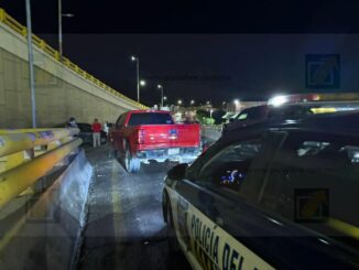 Choque múltiple en acceso a carretera Aldama deja a una mujer y un menor con lesiones leves