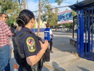 Implementa Policía Municipal Operativo Regreso a clases para seguridad de estudiantes