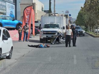 Hombre sufre crisis convulsiva en el boulevard Ortiz Mena 