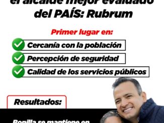 Destaca encuesta de RUBRUM liderazgo y cercanía de Marco Bonilla