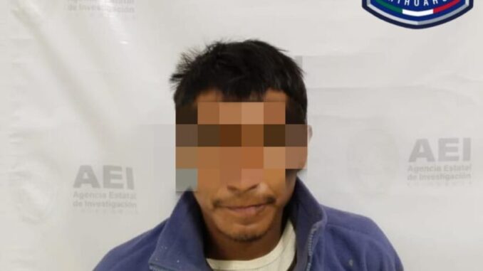 Aprehenden Policías Investigadores a imputado por el delito de violencia familiar en Parral