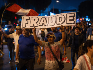 Estalla la tensión en elecciones de Perú por grito de fraude de candidato
