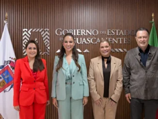 Maru Campos se reúne con gobernadores de Aguascalientes, Guanajuato y Querétaro