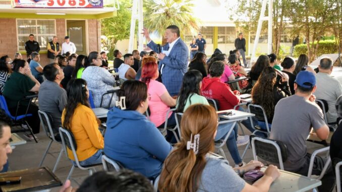 Invita Fiscal César Jáuregui a comunidad estudiantil a confiar en la Fiscalía y a velar por el buen desarrollo de las juventudes