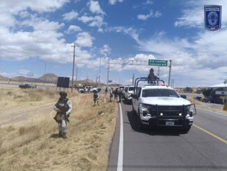 Asegura operativo conjunto pick up con cargadores y balas en Nonoava