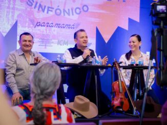 Anuncia Marco Bonilla a Conjunto Primavera en “Orquestándola Norteño Sinfónico” gratis en El Palomar