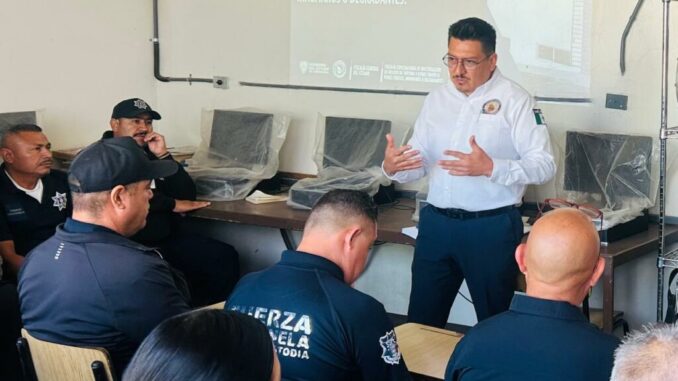 Capacita FEIDT a custodios y policías de municipios del noroeste en prevención de la tortura