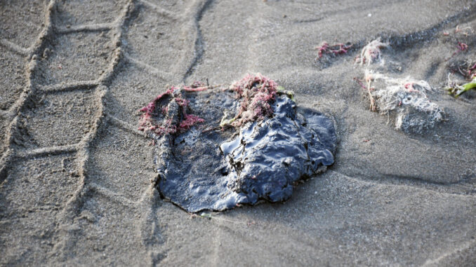 Fuga en oleoducto provocó derrame de crudo en el Golfo de México: Pemex