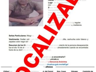 Localiza Fiscalía a adulto mayor con reporte de ausencia en Chihuahua