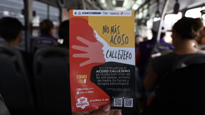 Realiza Municipio jornada de concientización contra el acoso callejero