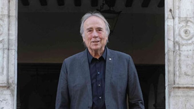 Joan Manuel Serrat describe como «fantástico» el trabajo de la presidenta Sheinbaum