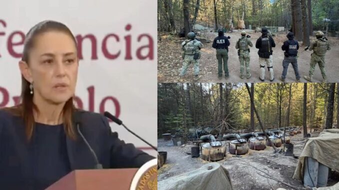 Sheinbaum niega conocimiento sobre presencia de agentes extranjeros tras accidente fatal en Chihuahua