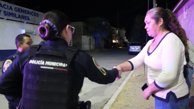 Refuerzan vigilancia nocturna con programa “Siempre Acompañadas” de la DSPM