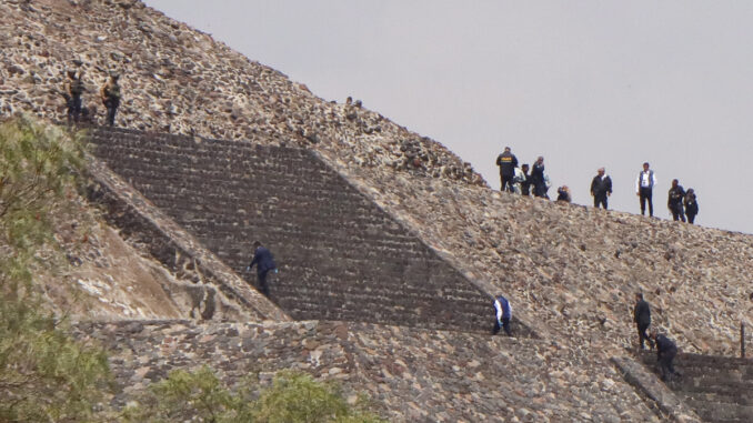 Identifican al autor del tiroteo en la Zona Arqueológica de Teotihuacán