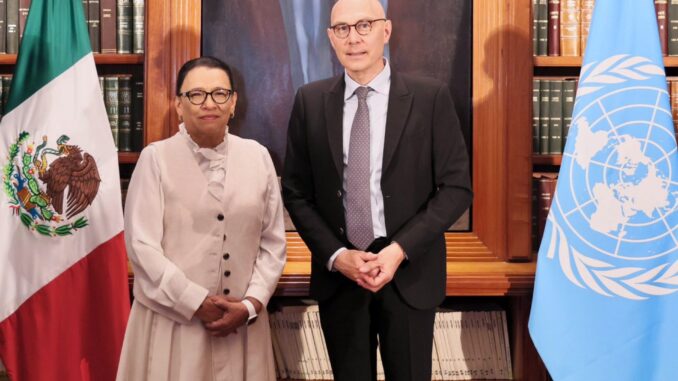 Segob califica de «positiva» la visita del alto comisionado de la ONU para los Derechos Humanos