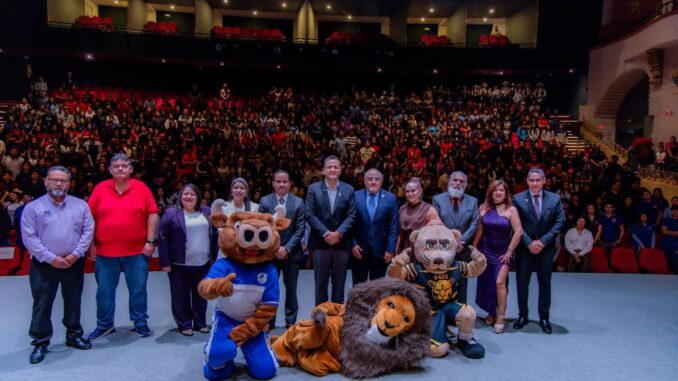 La juventud es fortaleza, no se rindan: Marco Bonilla a preparatorias del estado