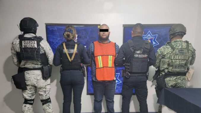 Lo arrestan con 1 millón 200 mil pesos en cristal durante operativo conjunto