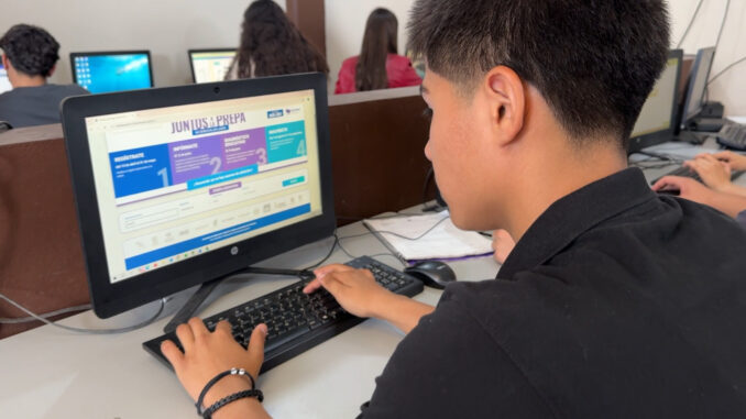 Reporta SEyD avance del 62% en registro para ingreso a preparatoria