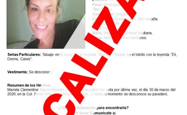 Localiza FEM en Ciudad Juárez a mujer con reporte de ausencia interpuesto en la ciudad de Chihuahua – Fiscalía General del Estado de Chihuahua