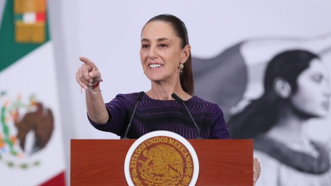 Seguiremos trabajando para que haya mayor percepción de seguridad en el país: Sheinbaum